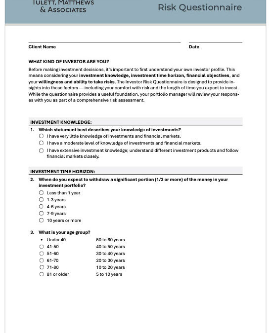 Tulett, Matthews & Associates